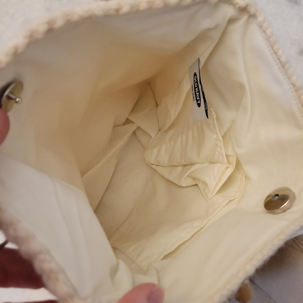 Vintage Wool Blend Small Quilted Knit Purse - Picture 6 of 8
